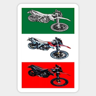 Italian Motocross Aprilia Sticker